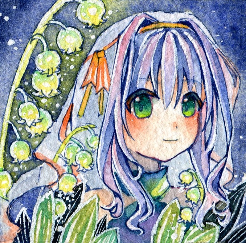 【ミニ原画】鈴蘭