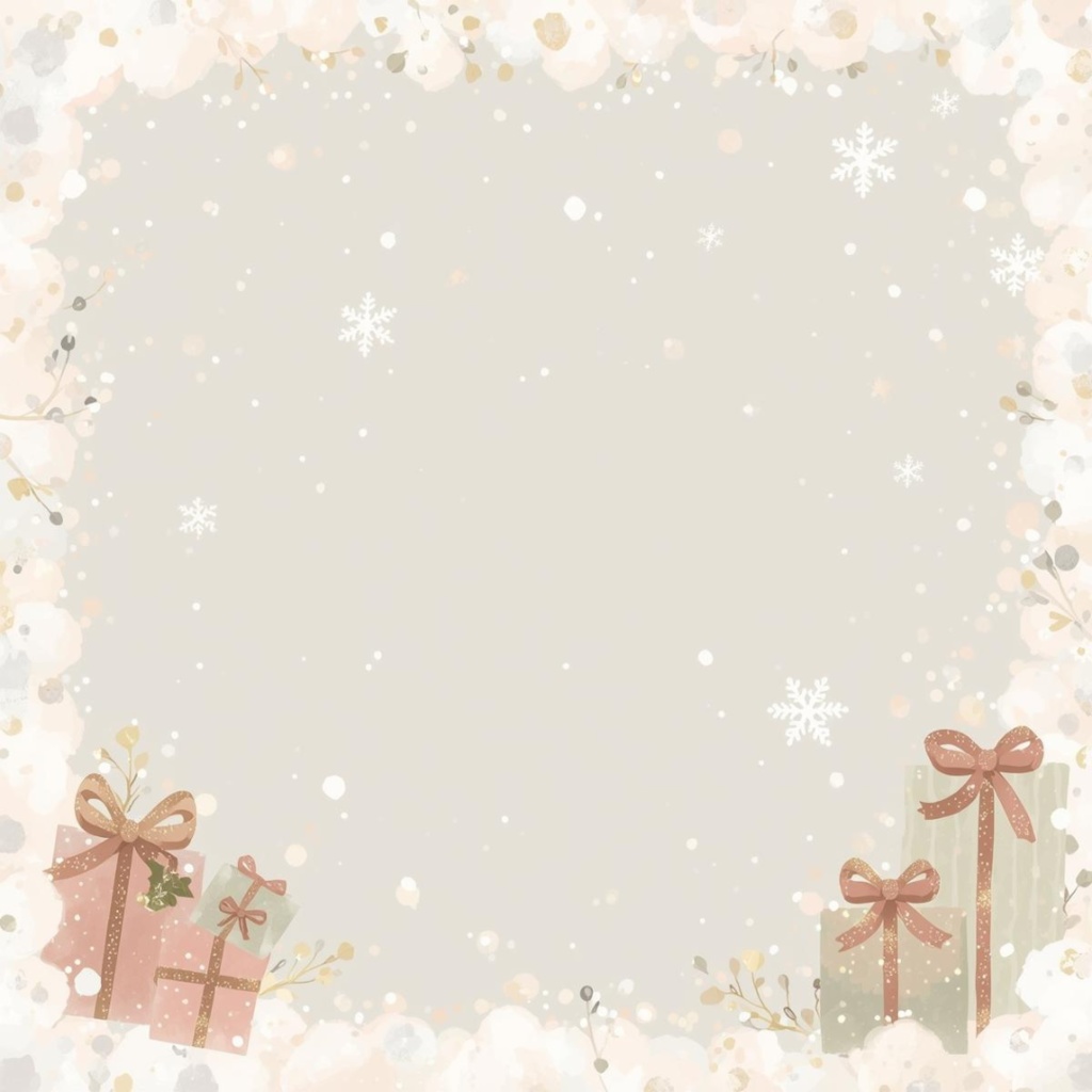 ❄️ 12点入り クリスマス クリップアートセット(水彩風) 💖