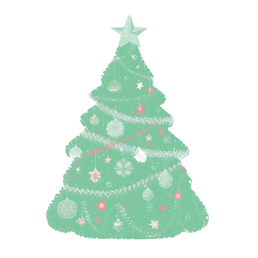 ❄️ 12点入り クリスマス クリップアートセット(水彩風) 💖