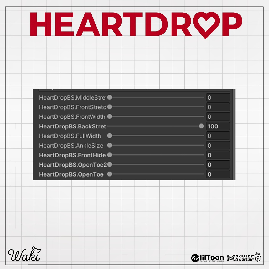 💗 HeartDrop 💗 スニーカー & サンダル