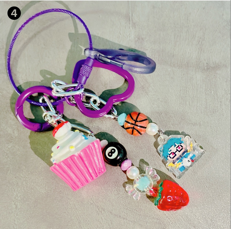 谷町ジャラジャラキーホルダー