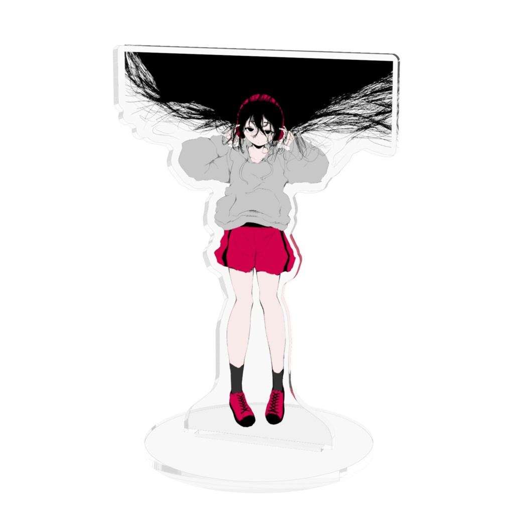 クロ子ちゃん アクリルフィギュア