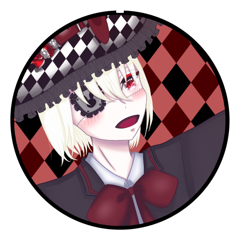 リデル 缶バッジ R