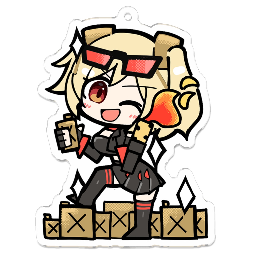 アクリルキーホルダー(バーニス)