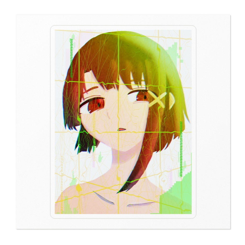 lainステッカー personality