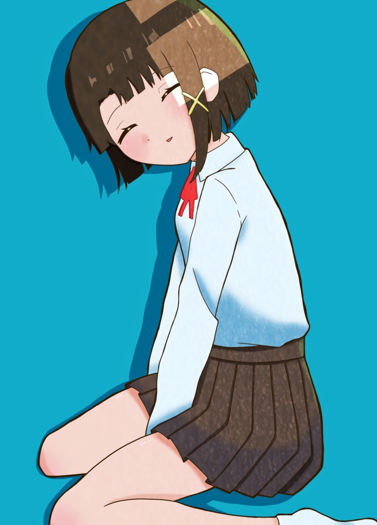 すやすや玲音 ステッカー