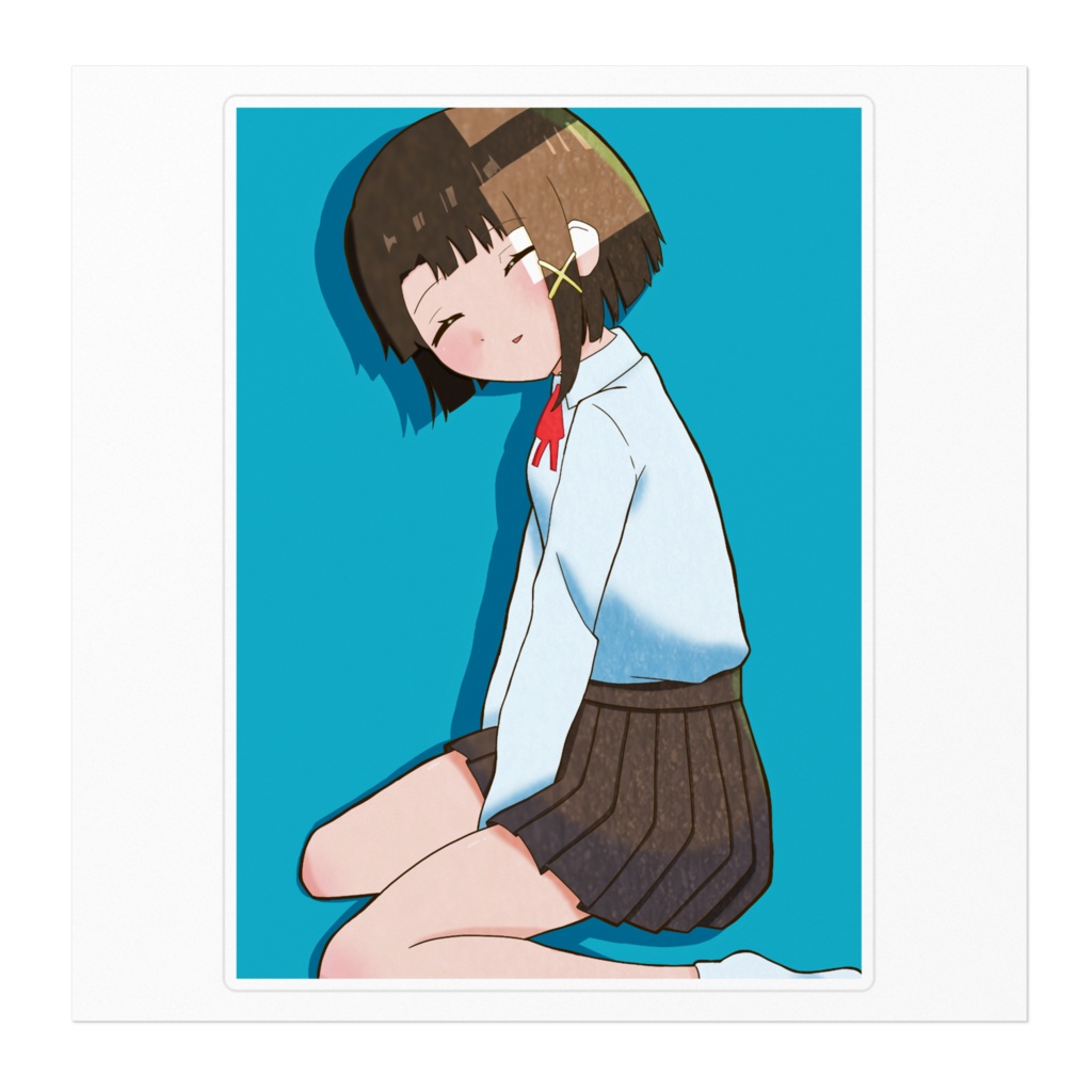 すやすや玲音 ステッカー