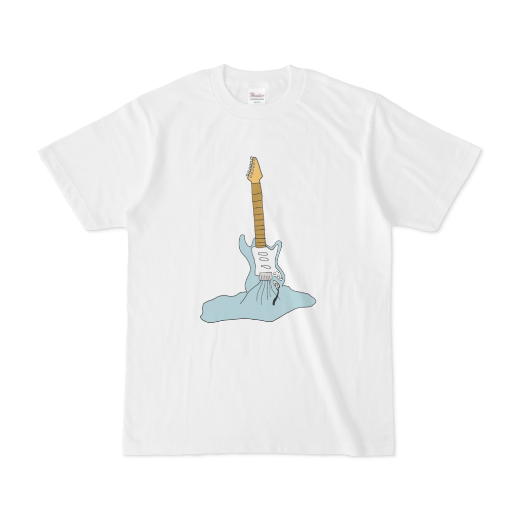 溶けギター Tシャツ