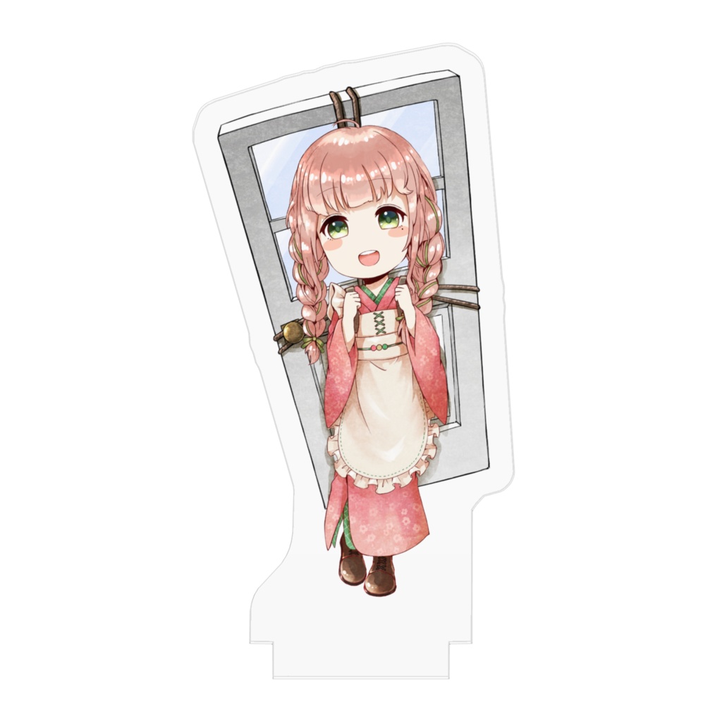 アクリルフィギュア(ドアを背負った)5cm