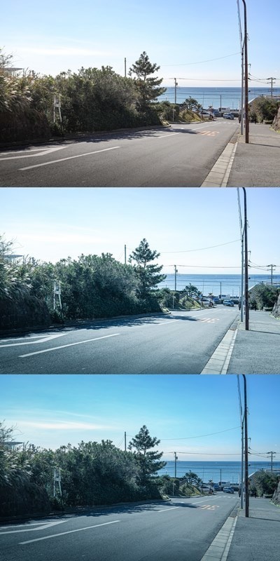 Lightroomプリセット(スマホ版) clear_blue_01・clear_blue_02