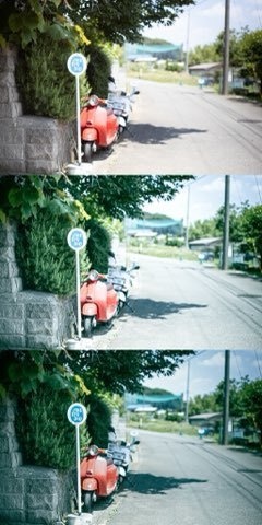 Lightroomプリセット(スマホ版) clear_green_01・clear_green_02