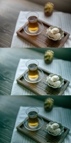 Lightroomプリセット(スマホ版) clear_green_01・clear_green_02