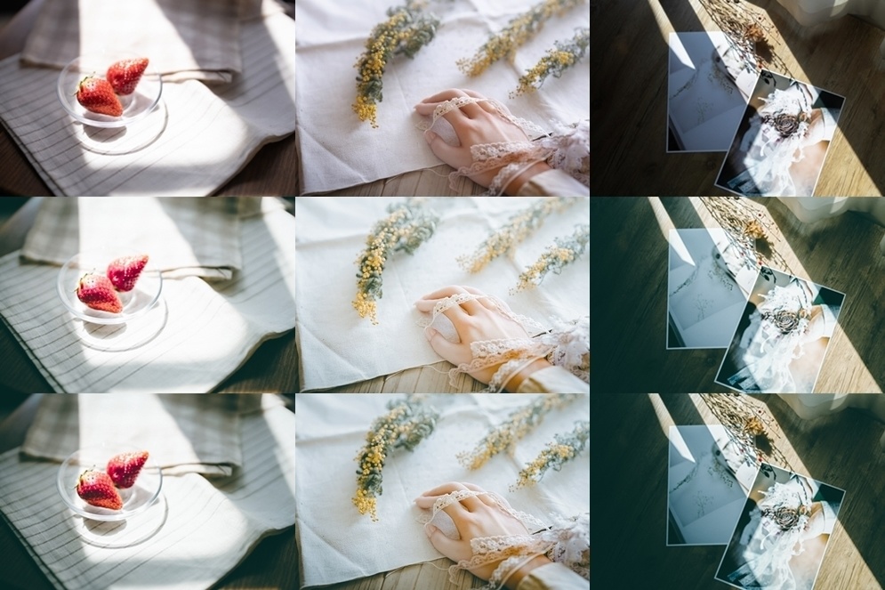 Lightroomプリセット(PC版)3種6個セットpafi_001_002_003_004_005_006