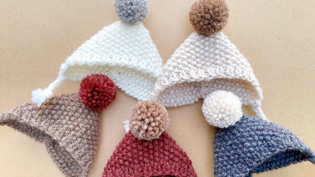 耳付きニット帽(送料込)