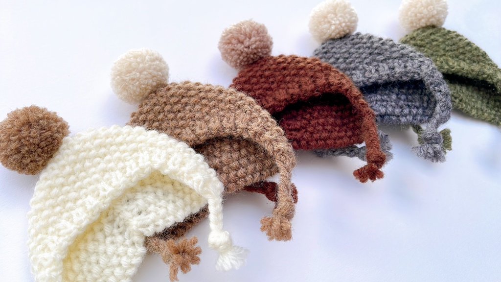 耳付きニット帽(送料込)