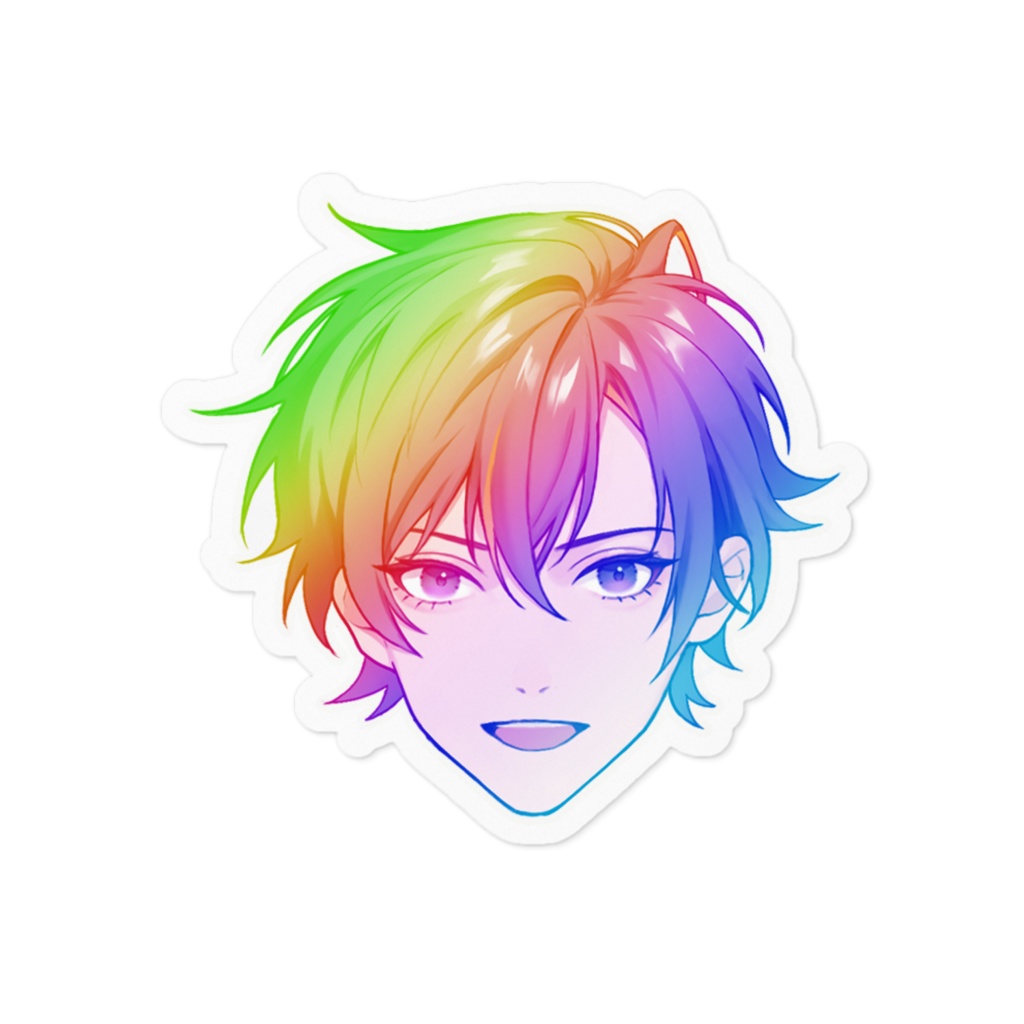 廻の幸運ステッカー