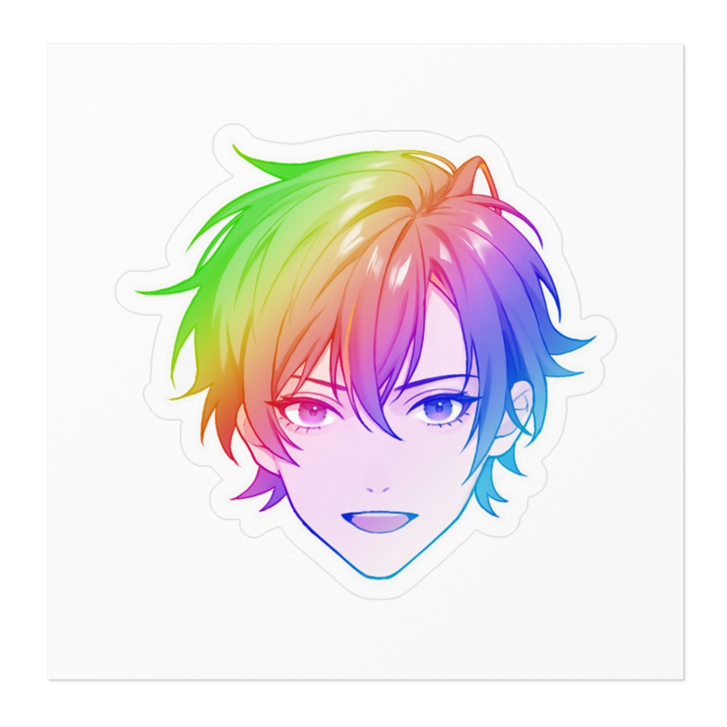 廻の幸運ステッカー