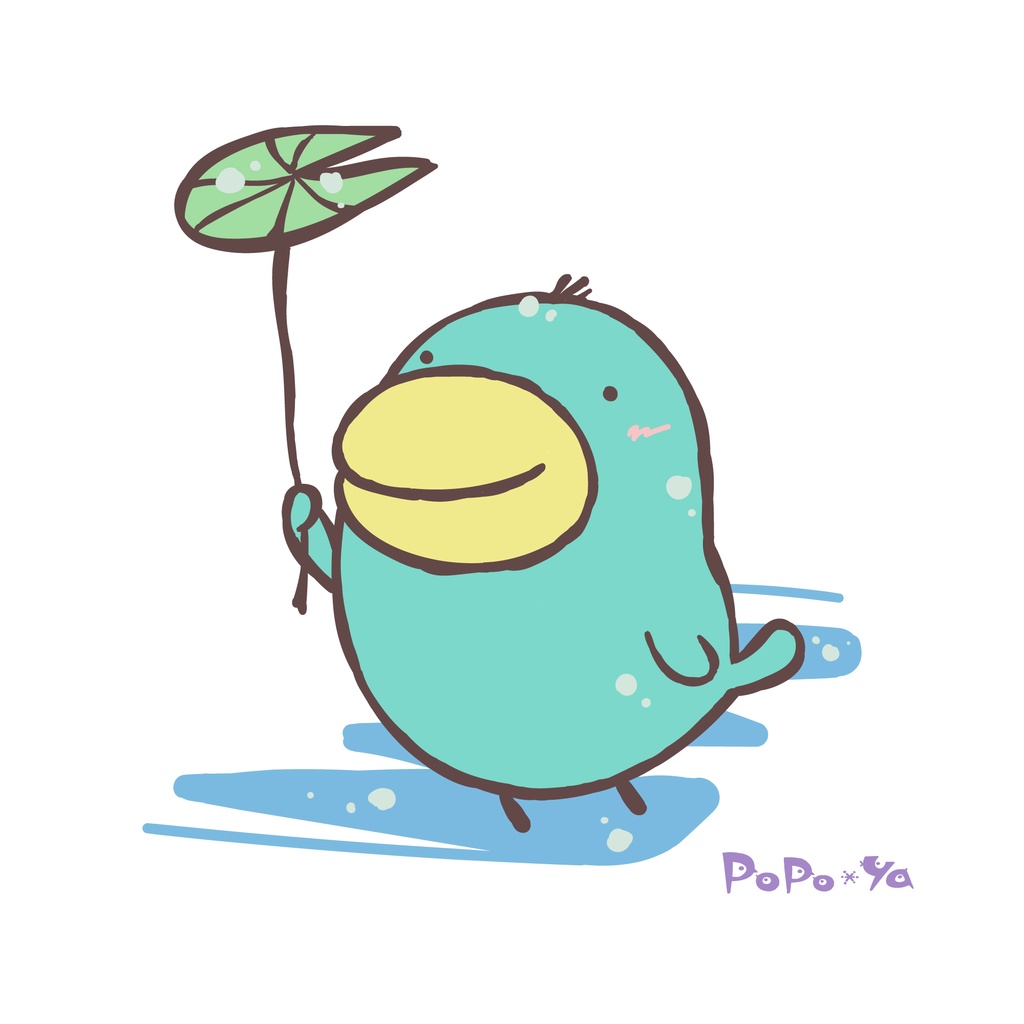 雨の日のお散歩