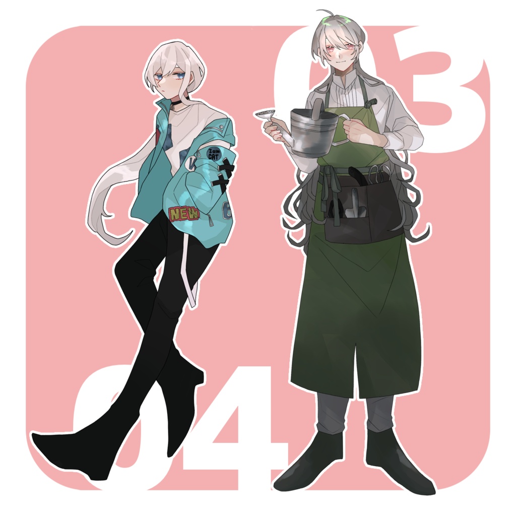 【無料】立ち絵のおすそわけ【立ち絵素材】