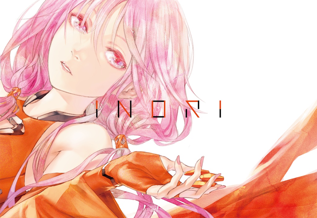 ギルティクラウン 楪いのり アートブック “INORI” redjuice画集 - 絵画 