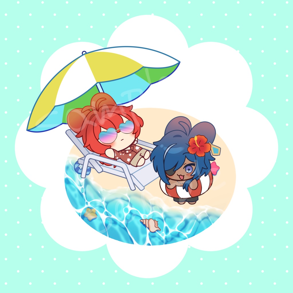 ディルガイ夏のアクリルスタンド