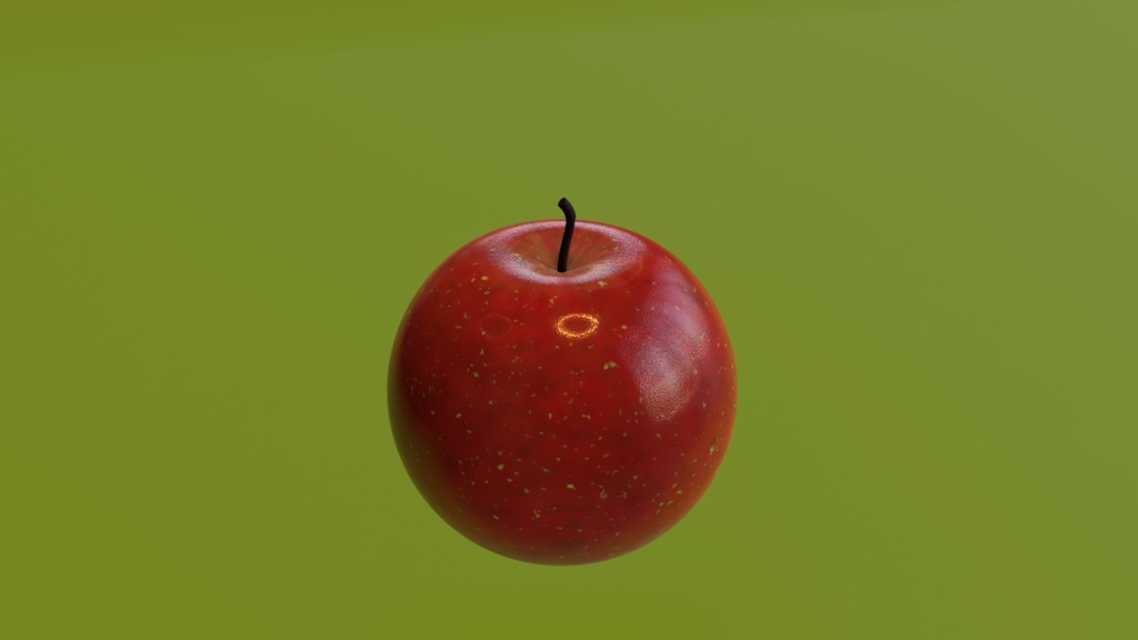Unity対応！「3Dモデル」リアルなリンゴ🍎