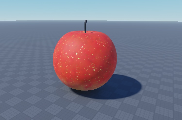 Unity対応!「3Dモデル」リアルなリンゴ🍎