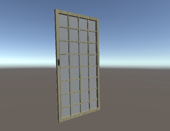Unity&Roblox対応!「3Dモデル」障子