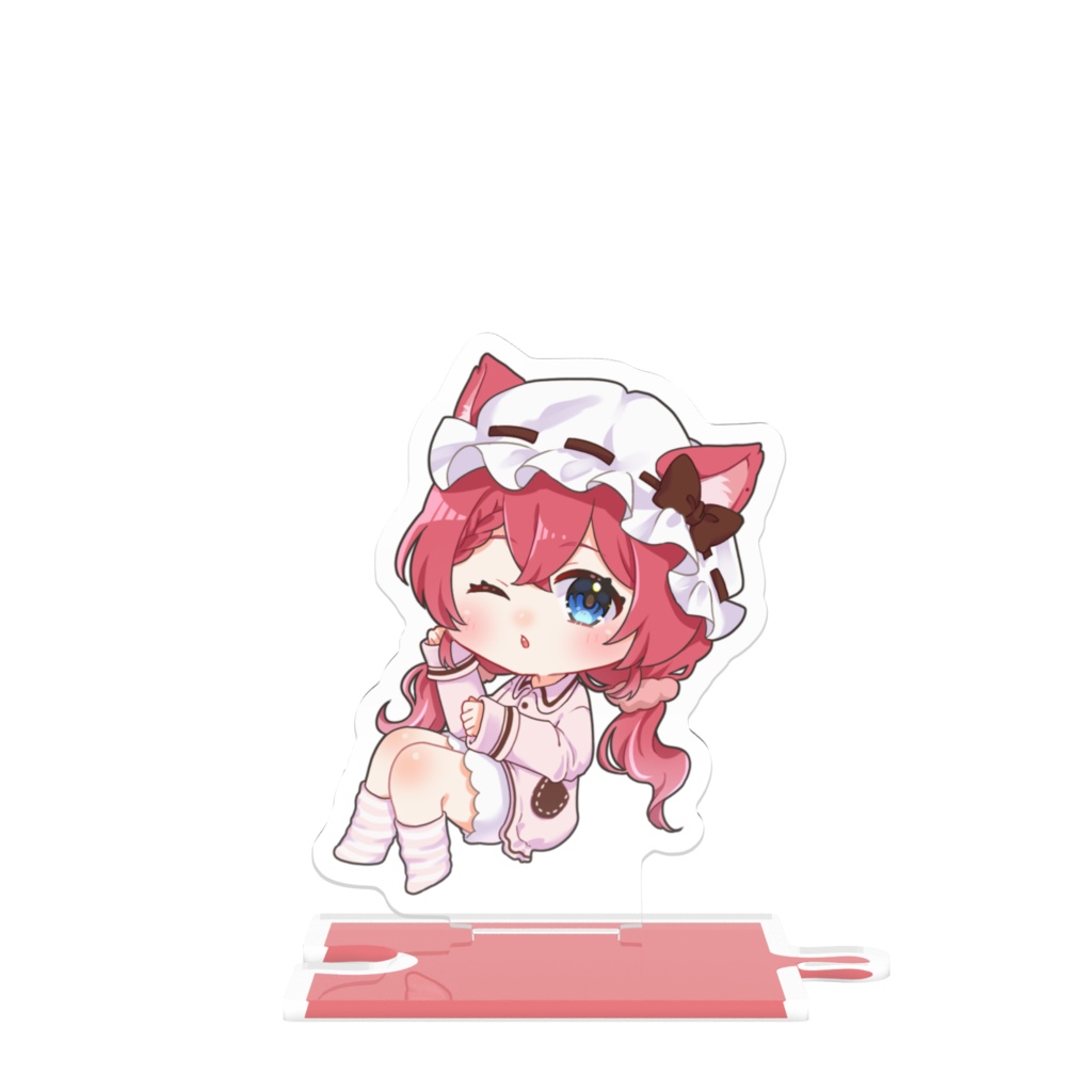 【4.5.6月販売】ミニあずきちゃん パジャマ【つながるアクスタ】