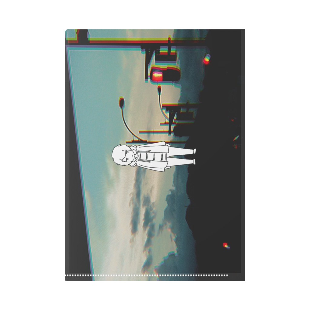 ろくでなしクリアファイル