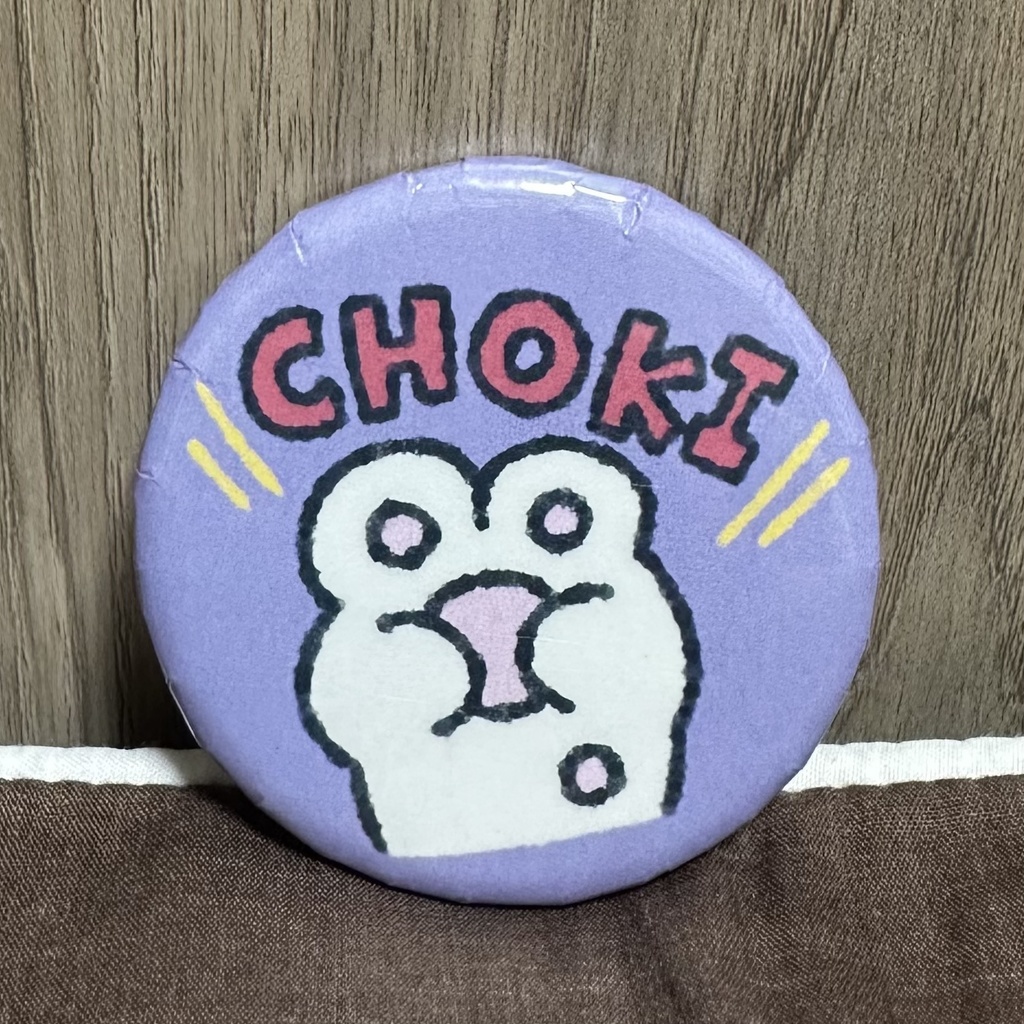 手作り缶バッジ(CHOKI)