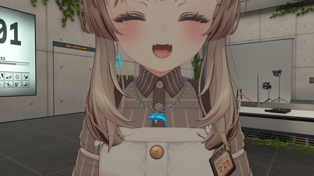 イルカチェーンネックレス