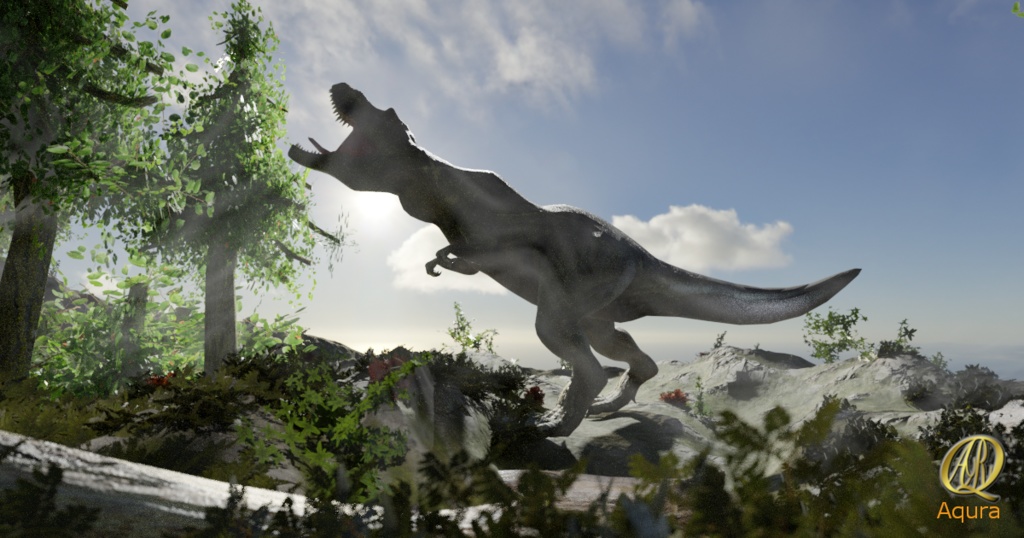 T-rex 3Dモデル