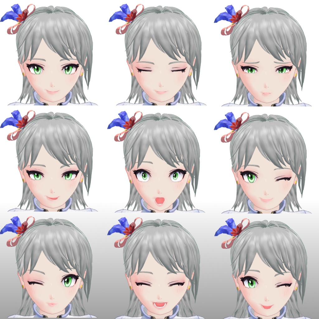 流喜-Ruki- 3Dモデル