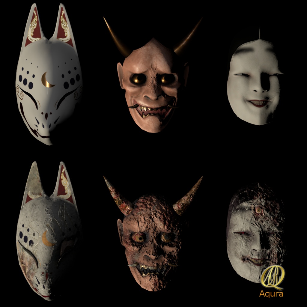 能面 ~Japanese_NOMEN mask~