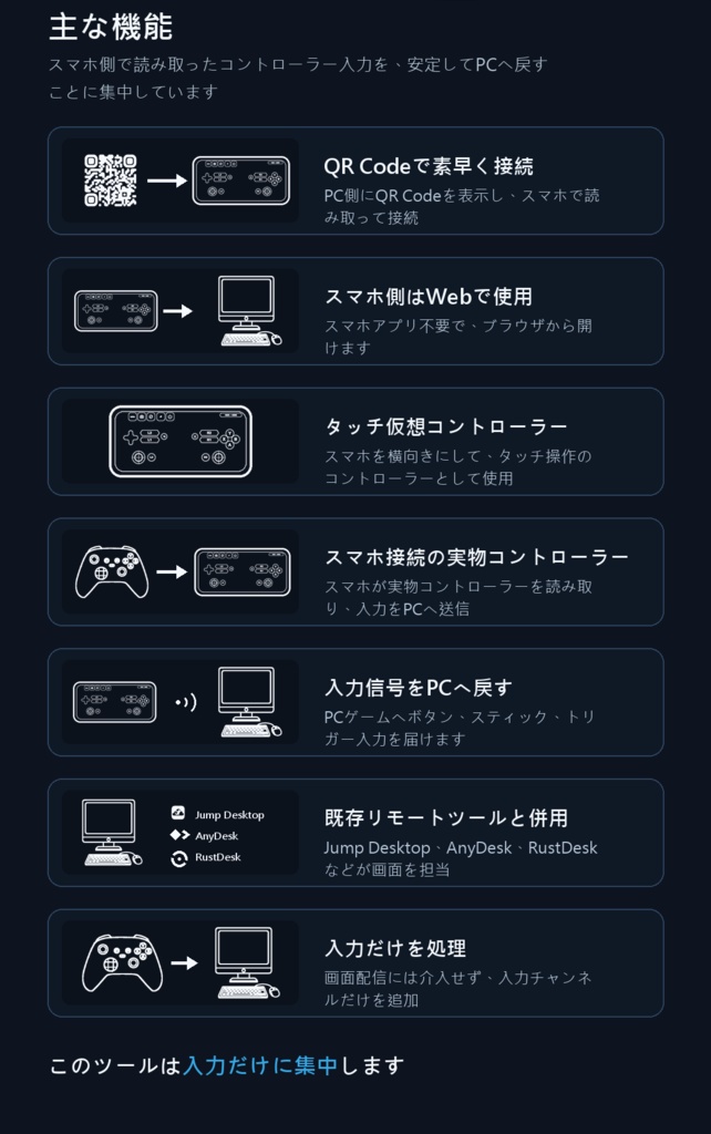catnyameme controller-実物コントローラー向けリモート解決策