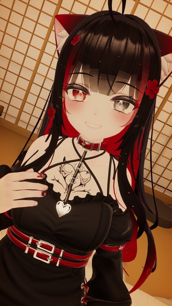 (・w・)『ハートドラゴンタトゥー』HeartDragon Tattoo【VRC】