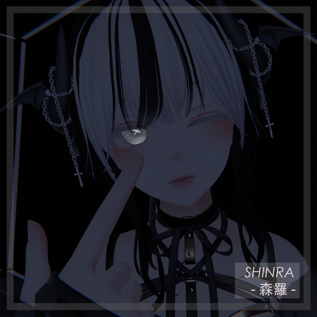 (´xωx`)【5アバター対応】『 バツ瞳テクスチャ 』Cross Eye Texture【VRC】