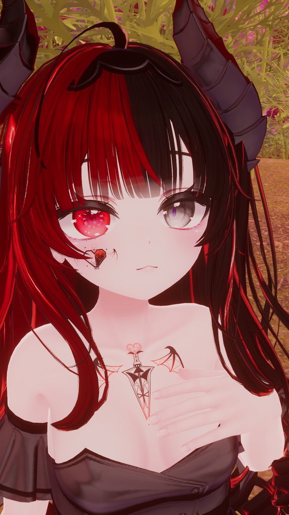 (ΦwΦ;)Ψ『魔法悪魔タトゥー』MagicDevil Tattoo【VRC】