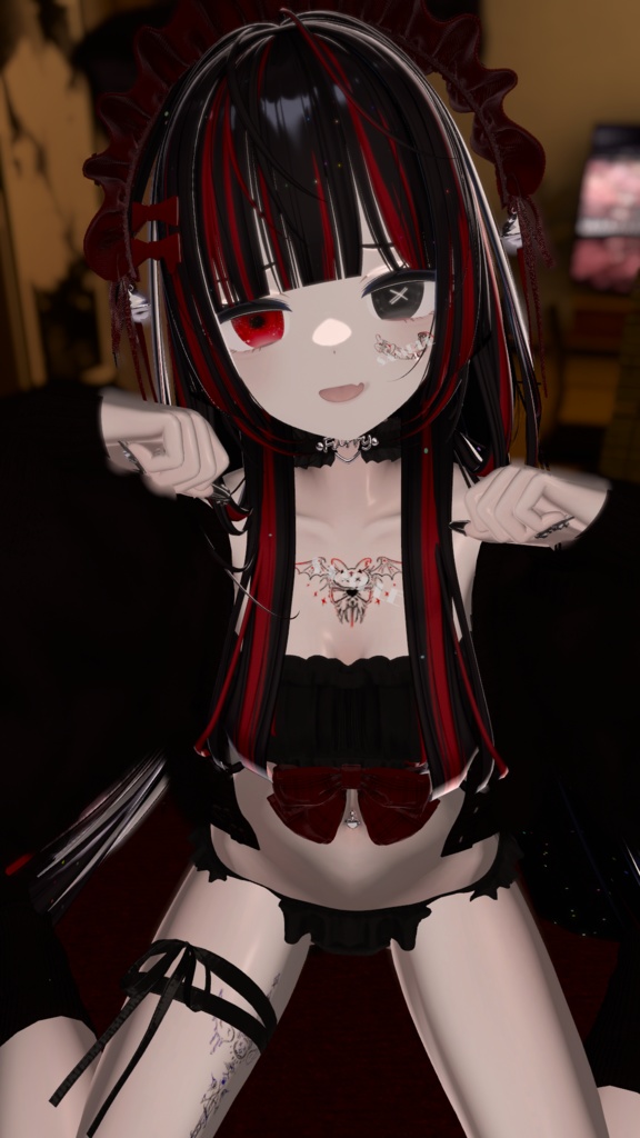 ( っᐢ. .ᐢ )『血翼兎タトゥー』Chiyoku Usa Tattoo Texture【VRC】