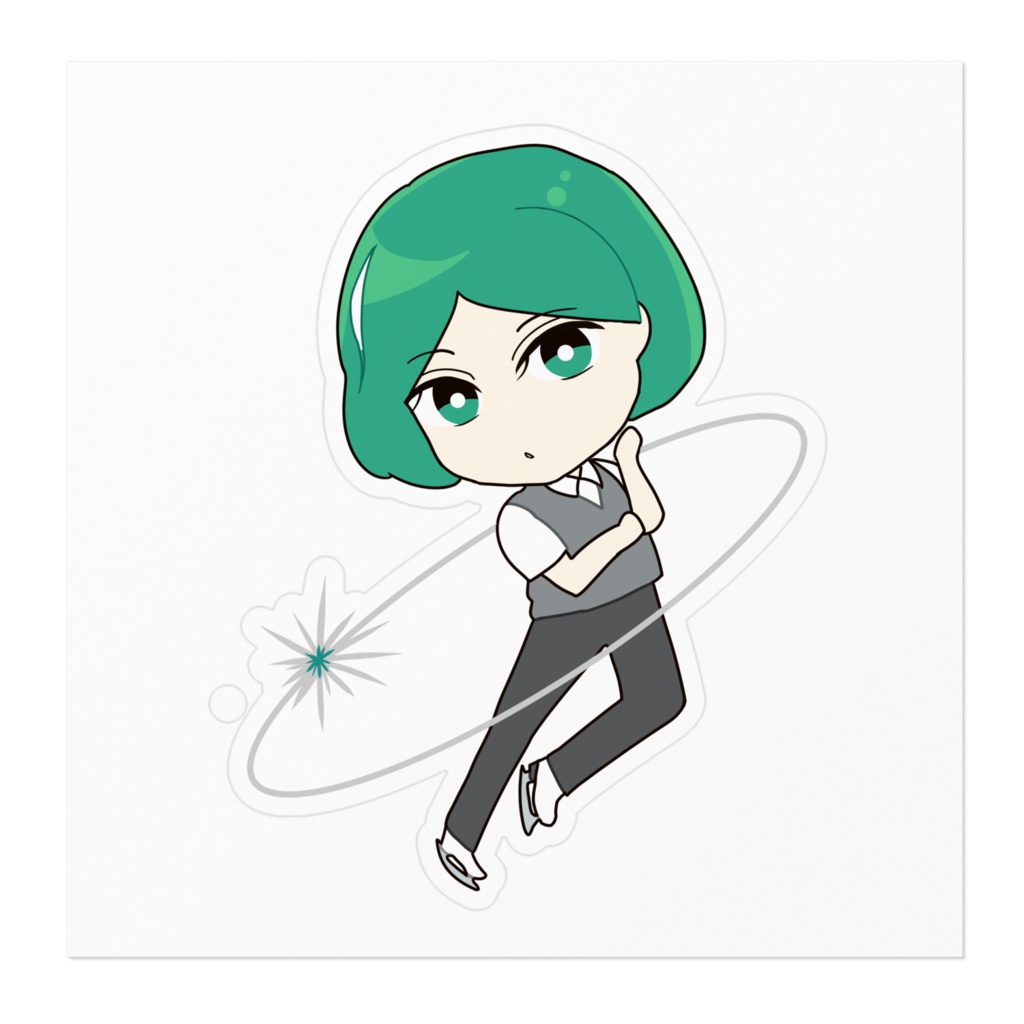 輝けない星々 ステッカー 地球