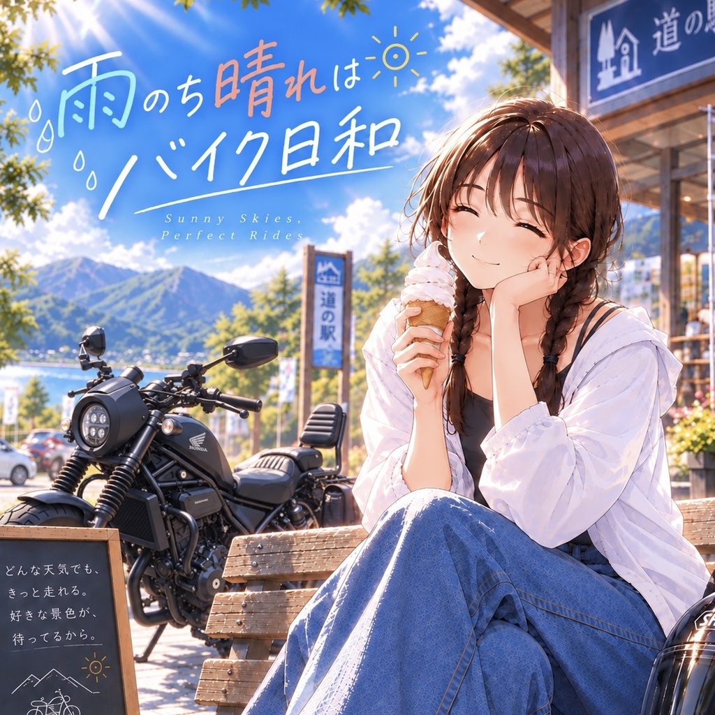 雨のち晴れはバイク日和