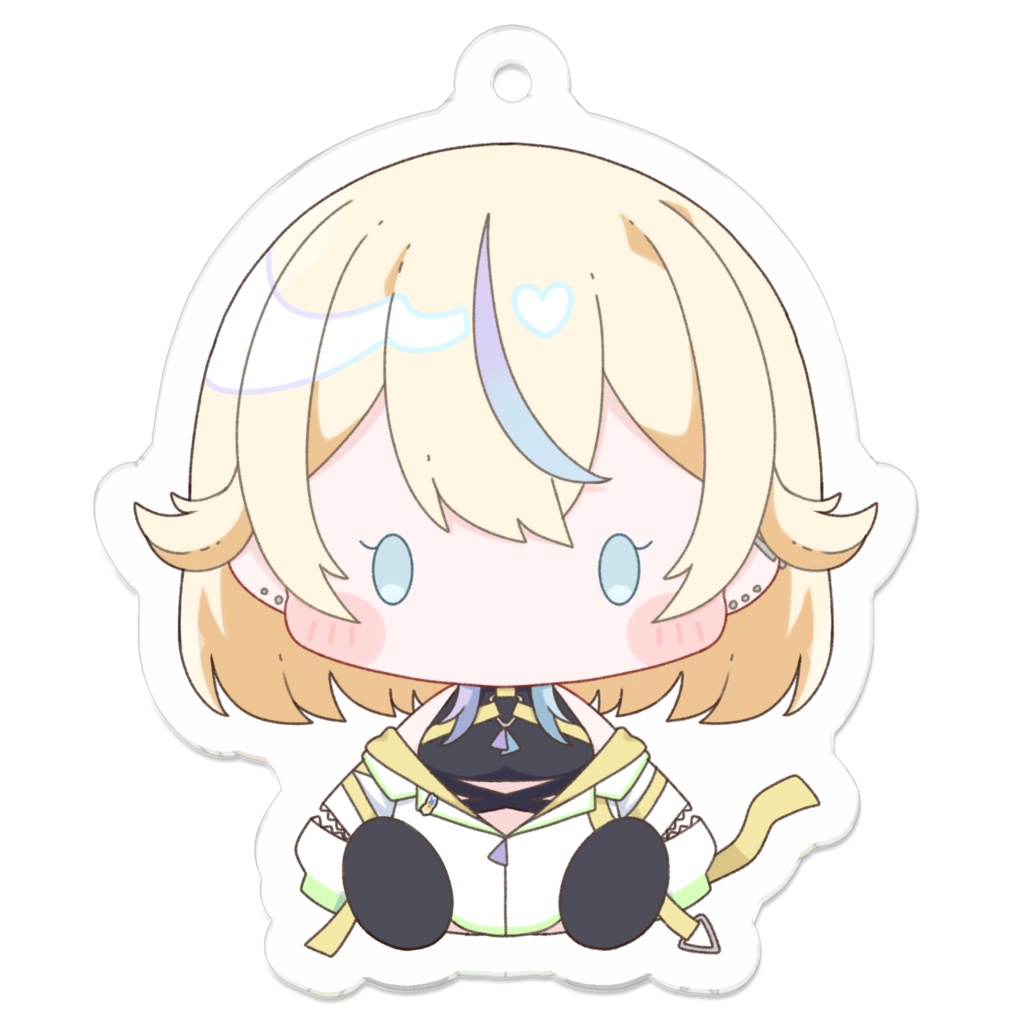 ぬいぐるみ風うにちゃんアクキー