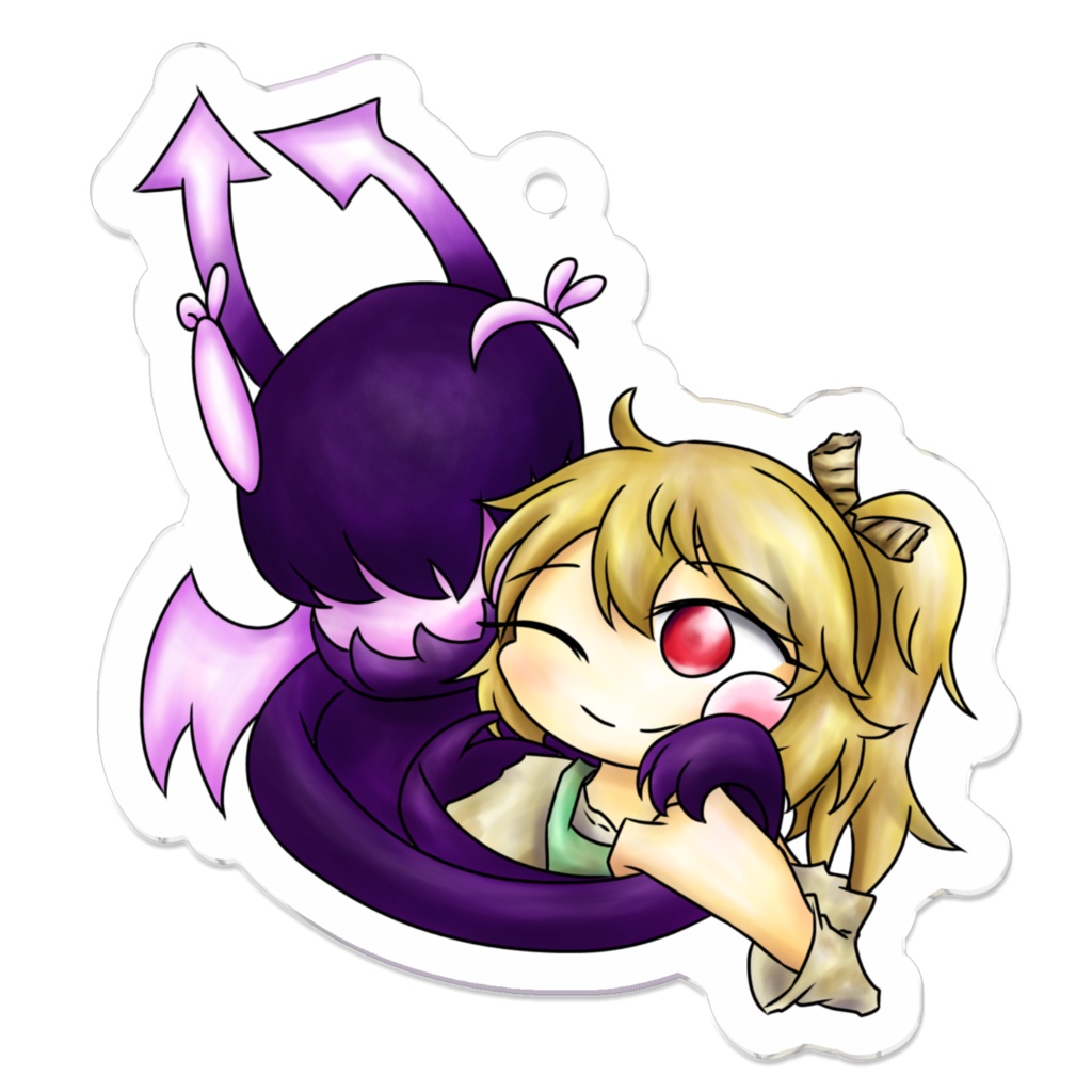 【オリジナル】仲良しキーホルダー