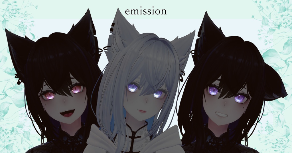 明るい瞳テクスチャ Bright Eye Texture