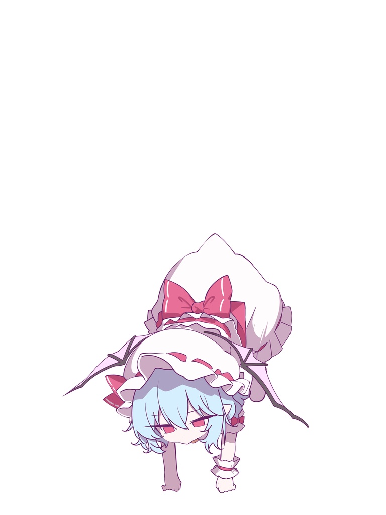 吊り下げられるレミリア