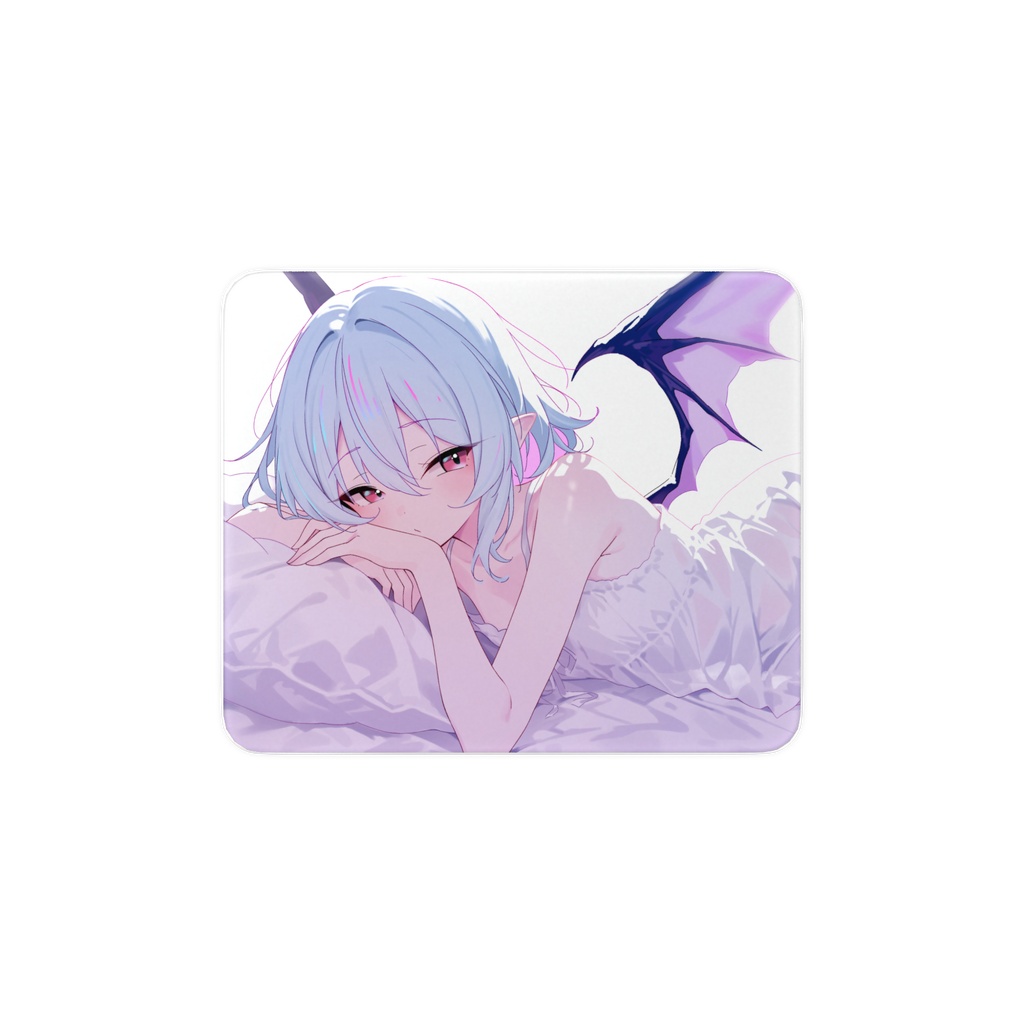 添い寝レミリアガラスマウスパッド