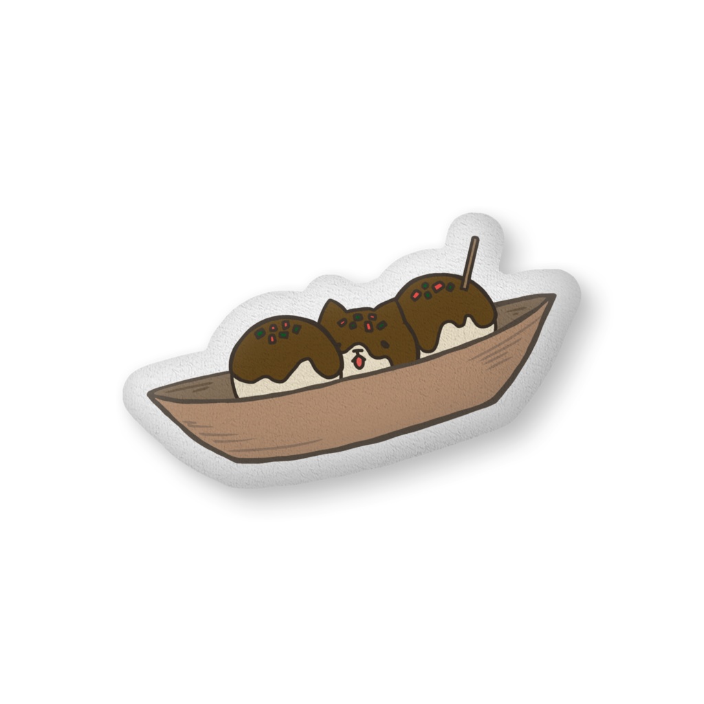 にゃこやき クッション 中