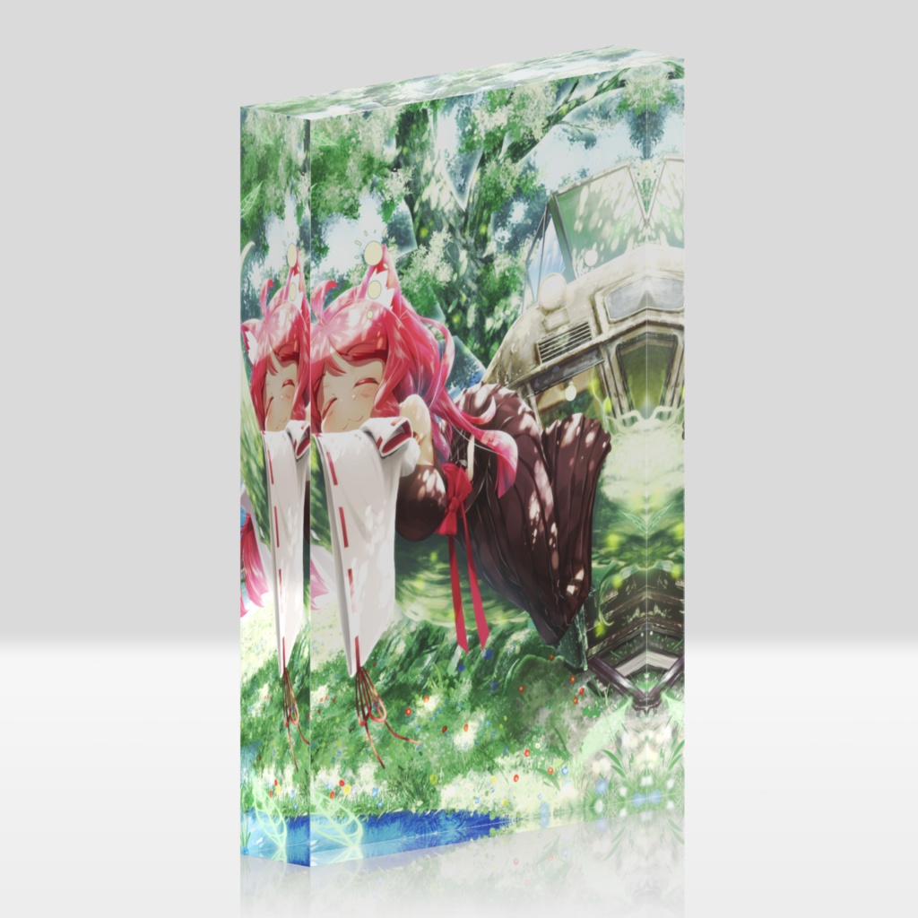 ケムリクサ りつ アクリルブロック
