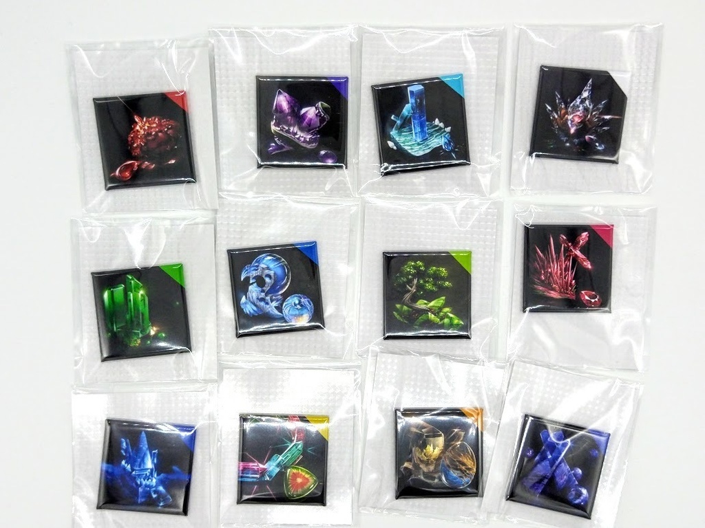 鉱物 缶マグネット 誕生石セット